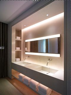 Design Interior Baie, Small Bathroom Sinks, Bathroom Sink Cabinets, Bad Inspiration, Decor Baie, Double Vanity Bathroom, Bad Design, Trendy Bathroom, Bath Room