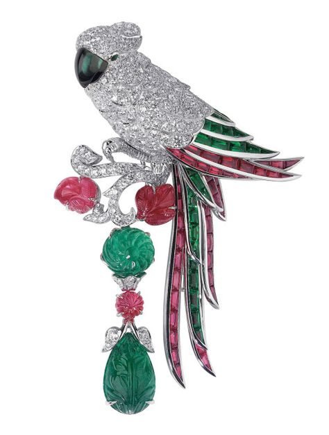 Cartier Cleef And Arpels Jewelry, Parrot Jewelry, Van Cleef And Arpels Jewelry, Van Cleef And Arpels, Bird Brooch, Bird Jewelry, Van Cleef Arpels, Look Vintage, Van Cleef