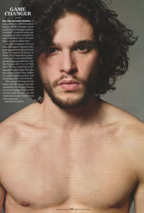 Kit Harington,,,,,yesss!!! Creepy Demon, John Snow, Kit Harrington, Jesse Metcalfe, Avan Jogia, Mens Journal, Taylor Kitsch, Ryan Guzman, Gra O Tron