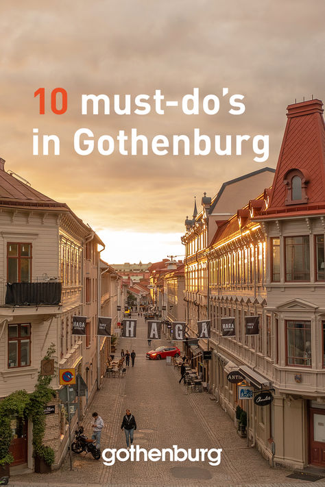 10 must do's in Gothenburg, Sweden | Photo: House of Vision/Göteborg & Co | #gothenburg #thisisgbg #scandinavia #sweden #travel Goteborg Sweden, Gothenburg Archipelago, Sweden House, Europe 2024, Instagram Places, Cruise Europe, Gothenburg Sweden, Sweden Travel, Traveling Tips