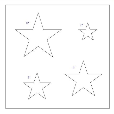 5+Point+Star+Template Star Wall Stencil, Star Template Printable, Printable Circles, Free Stencils Printables, Printable Star, Star Coloring Pages, Free Printable Crafts, Star Template, Quilting Stencils