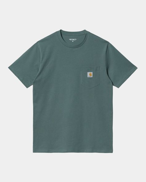 Pocket Tee Shirts, Carhartt Wip, Carhartt Mens, Pocket Tshirt, Pocket Tee, Jacket Sale, Shorts With Pockets, Pocket Square, Chest Pocket