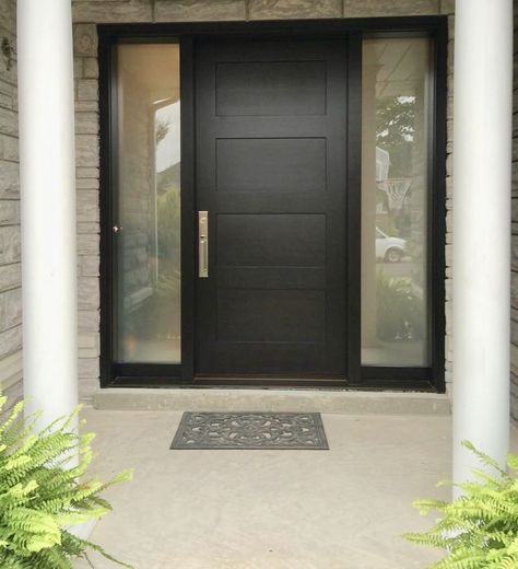 Door Design Wooden, Louver Door, Doors For Bedrooms, Sliding Mirror Closet Doors, Double Front Entry Doors, Entry Door With Sidelights, Front Door Inspiration, House Front Door Design, Modern Entrance Door