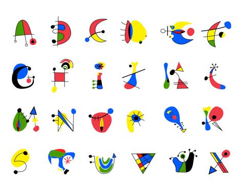 Check out this @Behance project: “Miro Typeface - school project 2012 ( FREE download )” https://www.behance.net/gallery/16031425/Miro-Typeface-school-project-2012-(-FREE-download-) Miro Paintings, Joan Miro Paintings, Lettering Alphabet Fonts, Alphabet Art, Joan Miro, Typeface Design, School Project, Fonts Alphabet, Letter Art