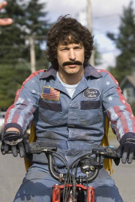 Andy Samberg as wanna-be Evel Knieval Rod Kimble in the movie Hot Rod Adam Samberg, Hot Rod Movie, Erin Andrews, Andy Samberg, Isla Fisher, Stay Gold, Film Quotes, Box Logo, Movie Photo