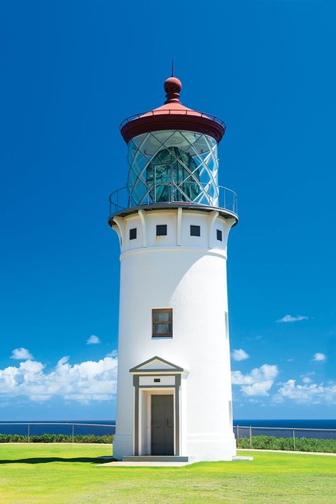 Kilauea Lighthouse, Hawaii Magazine, Daniel K, Point Light, Beacon Of Light, The Palms, Above The Clouds, Sea Birds, Hawaiian Islands