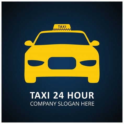 Taxi logotype design Free Vector | Premium Vector #Freepik #vector #logo #business #car #abstract Design Taxi, Organic Food Logo, Design Studio Logo, Hipster Design, Community Logo, Shop Logo Design, Logotype Design, Company Logo Design, Company Slogans