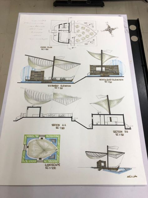 Kiosk Plan, Analysis Architecture, Site Development Plan, Site Analysis Architecture, Food Kiosk, Concept Draw, Food Park, Interior Design Drawings, Site Analysis