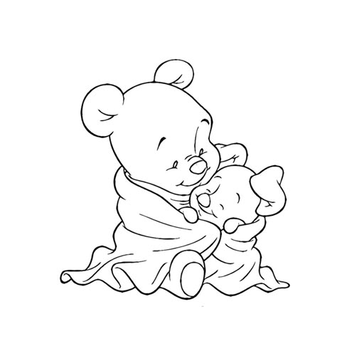 Pooh And Piglet Coloring Pages, Disney Love Drawings, Free Printable Winnie The Pooh, Baby Animal Coloring Pages, Winnie The Pooh Easter, Winnie The Pooh Coloring Pages, Pooh Coloring Pages, Printable Winnie The Pooh, Winnie The Pooh Drawing