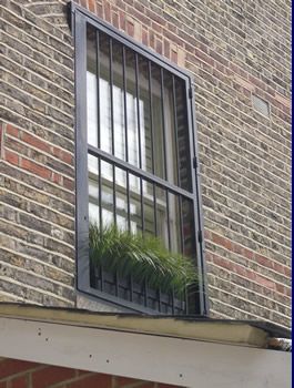 Window Burglar Bars, Bars On Windows, Hinged Window, Window Guards, Burglar Bars, Iron Fences, Window Bars, Window Grill, Wrought Iron Fences