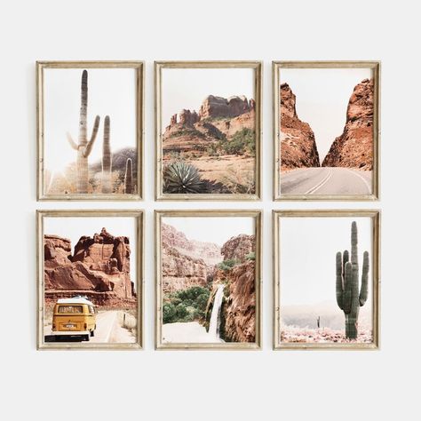 Southwest Photography, Home Neutral, Desert Wall Art, Cactus Wall, Plant Art Print, Cactus Wall Art, Gallery Wall Art Set, Desert Art, Framed Photographs