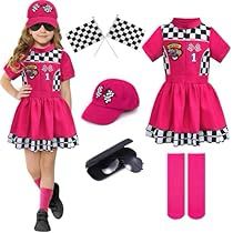 Race Car Outfit, Race Car Driver Halloween Costume, Diy Girls Costumes, Race Car Driver Costume, Outfit Adopts, Car Costume, Car Outfit, Racer Car, Firefighter Costume