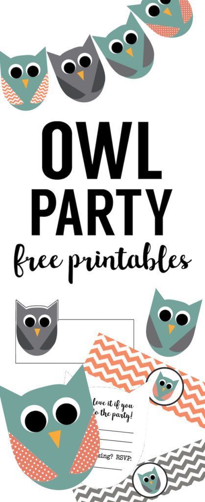 Free Owl Party Printables. Free DIY owl decor for an owl birthday party or owl baby shower. Free owl birthday printables and free owl baby shower printables. Owl Themed Birthday Party, Diy Owl, Owl Baby Shower Theme, Owl Birthday Parties, Owl Birthday, Owl Party, Birthday Party Printables, Owl Baby, Owl Baby Shower