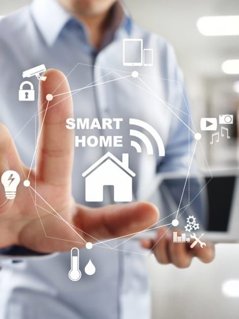 automation services Smart Home Automation Systems, Best Home Automation, Automation Technology, Home Automation System, Smart Home Security, Smart Home Automation, Home Protection, Internet Of Things, Smart Lock