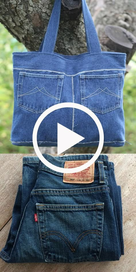 Pin by Kim on Tasker | Jeans bag diy, Denim bag patterns, Denim bags from jeans Jeans Bag Diy, Bags From Jeans, Återvinna Jeans, Denim Bags From Jeans, How To Make Jeans, Bag From Old Jeans, Blue Jean Purses, Recycled Jeans Bag, Denim Bag Patterns