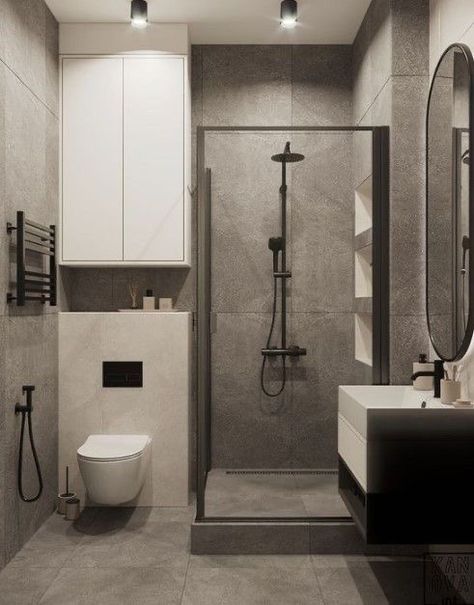 Washroom Tiles Design, Minimalist Toilets, Makeover Kamar Mandi, Bathroom Layout Plans, Bathroom Redecorating, Toilet And Bathroom Design, Small Bathroom Layout, Bilik Air, Bathroom Design Layout