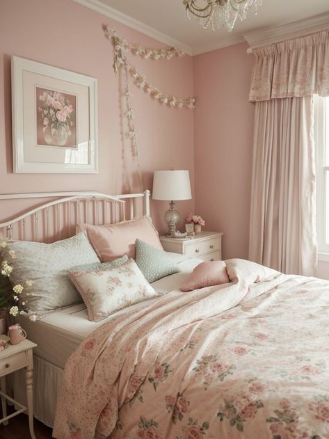 Dreamy Aesthetic Bedroom, Taylor Swift Bedroom, Blush Room, Pastel Apartment, Coastal Cozy, Ballerina Bedroom, Taylor Swift Inspired, Dreamy Aesthetic, Fairy Lights Bedroom