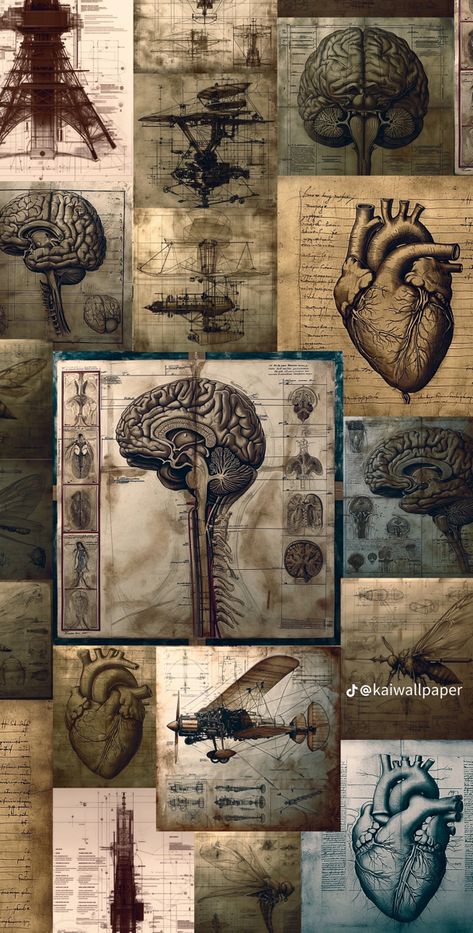 Vintage Medical Art, Medical Artwork, Medical School Life, Medical Wallpaper, Biology Art, Medical School Inspiration, Witchy Wallpaper, Human Anatomy Art, Panda Art