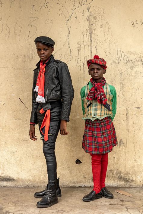 Congolese dandies: Meet the stylish men and women of Brazzaville – in pictures | Art and design | The Guardian Congolese Aesthetic, Apartment Concept, Glad Rags, Ladies And Gentlemen, Big Guys, Lady And Gentlemen, Designer Suits, Dandy, The Guardian