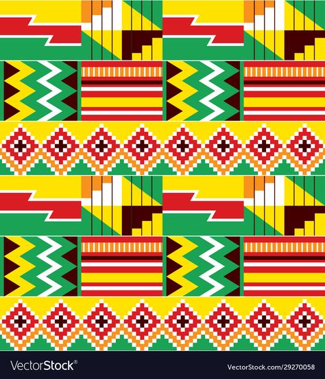 Kente Wedding Dress, African Art Projects, African Pattern Design, Wedding Dress Style, Modern Map, Design Rules, Animal Silhouette, Vector Portrait, African Pattern