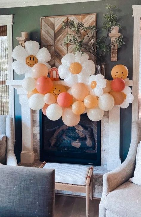 Diy 60s Party Decorations, 60s Party Backdrop, Sixties Party Ideas 60th Birthday, Sixties Birthday Theme 60s Party, 60s Themed Party Ideas, 60s Theme 60th Birthday, 60s 60th Birthday Party, 1960 Theme Party Ideas Decor, Sixties Theme Party