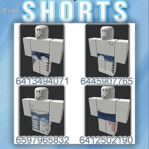 Brookhaven Shorts Codes, Roblox Codes For Shorts, Tattoo Roblox Code, Roblox Codes Shorts, Shorts Roblox Code, Shorts Codes Berry Ave, Roblox Brookhaven Codes Outfit, Roblox Mandrake, Roblox Pants Codes