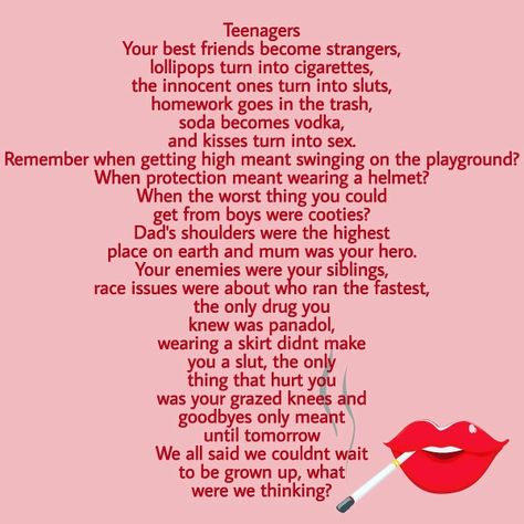 Teenagers poem Teenage Poems Poetry, Quotes About Teenage Years, Poems For Teenagers, Family Poems For Kids, Teenage Poems, Valentines Poems, Poems In English, Reading Poems, Meaningful Poems