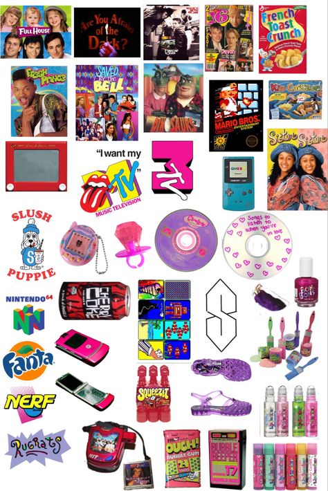 2000 Throwback, 1994 Themed Party, Back To The 2000s Party, 90s Cartoon Birthday Party Theme, 90s Y2k Party, 2000’s Theme, Y2k Activities, 90s Kid Aesthetic, 90s R B Aesthetic