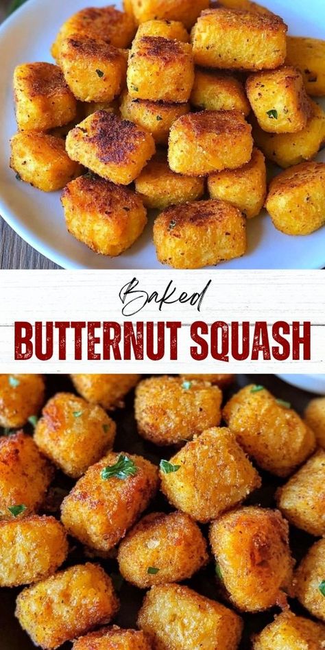 These Baked Butternut Squash Tots are a perfect way to enjoy the flavors of fall in a fun and healthy twist! 🎃🥔 Crispy on the outside and tender on the inside, these tots are made with roasted butternut squash, seasoned to perfection, and baked to golden goodness. They make a delicious side dish or a tasty snack for both kids and adults.😍  ✨ Try these Baked Butternut Squash Tots today and enjoy a deliciously healthy treat! ✨  #ButternutSquashTots | #HealthyRecipes Butternut Squash Sage, Baked Butternut Squash, Butternut Squash Recipes Soup, Baked Squash, Fresh Sage, Yummy Healthy Snacks, Butternut Squash Recipes, Low Cal Recipes, Tater Tots