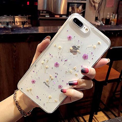 Flowers Transparent, Apple Laptop Macbook, Transparent Iphone, Iphone Stand, Girly Phone Cases, Flower Iphone Cases, Iphone Obsession, Flowers Dried, Apple Phone Case