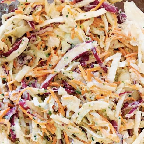 Remoulade Seasoned Coleslaw — Ashley Myles Style Lobster Roll Recipe, Lobster Roll Recipes, My Lobster, Best Lobster Roll, Mayo Sauce, Lobster Shack, Cooking Stuff, Coleslaw Mix, Green Cabbage