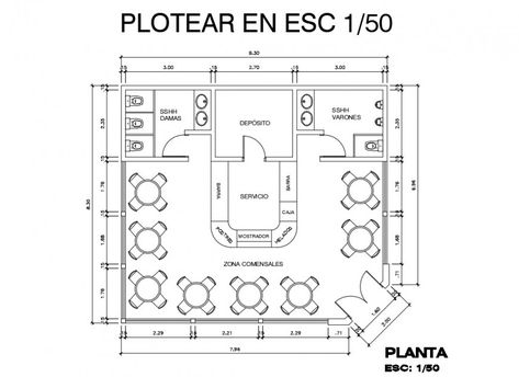 Plan detail of small restaurant block layout file in autocad format Cafe Plan Layout With Dimensions, Restaurant Plan With Dimensions, Cafe Floor Plan With Dimensions, Small Cafe Floor Plan With Dimensions, Restaurant Small Design, Caffee Restaurant Design Plan, Bloxburg Cafe Floor Plan, Restaurant Plan Layout With Dimensions, Small Cafe Design Layout