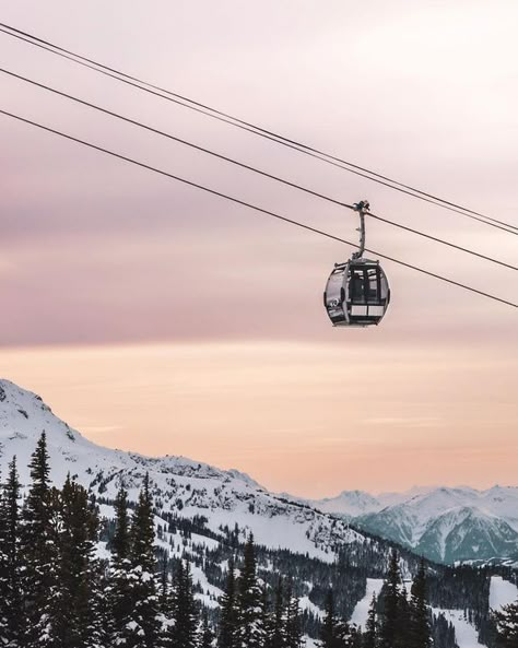 Ski Trip Aesthetic, Magical Mountain, Skiing Aesthetic, Ski Aesthetic, Whistler Blackcomb, Candy Clouds, Gondola Ride, Trip Aesthetic, Cotton Candy Clouds