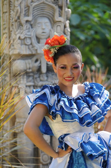 Honduras, Traditions, Culture, Traditional, Tourism Hispanic Culture, Mexico Culture, Hispanic Heritage, Traditional Clothes, People Dress, Traditional Dress, Traditional Clothing, Toddler Girl Dresses, Dance Dresses