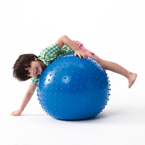 Special Needs Toys, Sensory Disorder, Inflatable Ball, Bouncing Ball, Tactile Stimulation, Twitter Design, Yoga Ball, Different Games, Play Activities