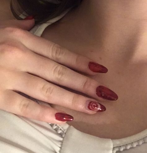 Lana Del Ray Nails, Cottage Core Nails, Demon Nails, Ray Core, Aesthetic Nails, Nail Idea, Lust For Life, Lana Del Ray, Beauty Nail