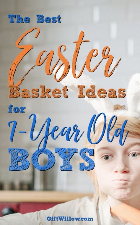 These Easter basket ideas for 7-year old boys will make your shopping easy and your holiday so special! Diy Easter Basket For Boys, Easter Crafts For Boys, Easter Gifts For Boys Age 6, Easter Basket 7 Year Boy, Easter Baskets For Boys Age 6, Easter Basket Ideas For Boys 6-8, Easter Basket Ideas Boys Age 7, Easter Basket Ideas For 8-10 Year Boys, Easter Crafts For Boys 8-10