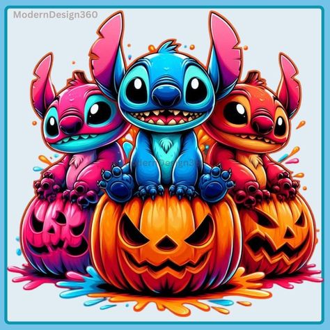 Watercolor Splash Png, Halloween Stitch, Lilo And Stitch Characters, Stitch Png, Lilo Und Stitch, Stitch Halloween, Stitch Character, Halloween Cartoon, Lilo Y Stitch