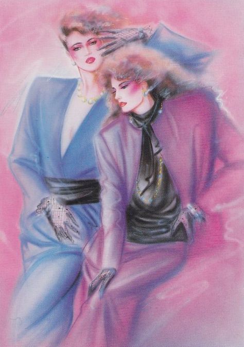 80s Posters, 1980s Art, Airbrush Art, Sketch Inspiration, Fashion Art Illustration, Retro Futurism, Retro Art, Gotham, Japanese Art