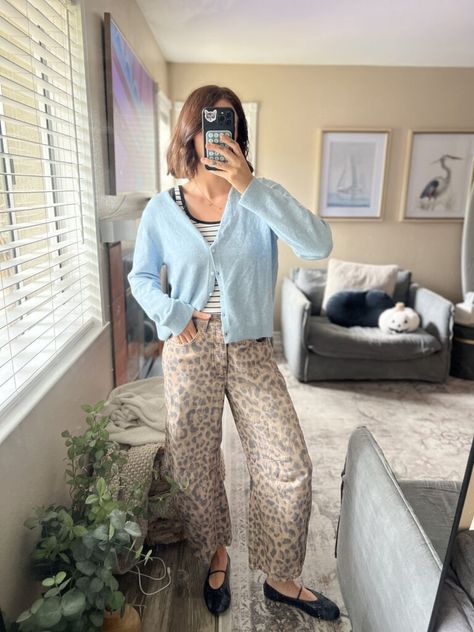 2024 Fall Trends: The Best Leopard Jeans Barrel Jeans, Leopard Jeans, Leopard Print Jeans, Print Jeans, Printed Jeans, Swim Shop, Back In Stock, Fall 2024, Mom Style