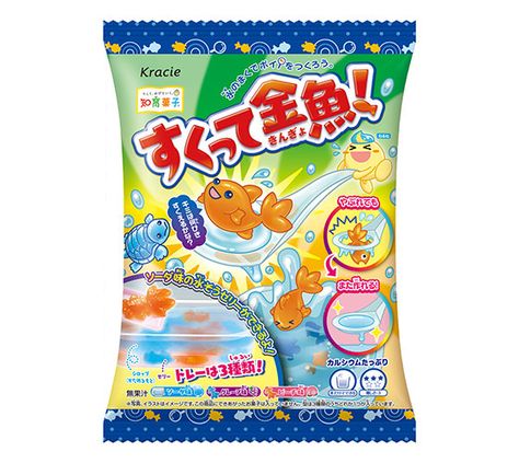 Sukutte Kingyo! - DIY Candy For Kids - Products Information - Kracie Japanese Candy Kits, Diy Jelly, Candy Kit, Japanese Festival, Diy Treats, Japanese Candy, Yummy Comfort Food, Japanese Snacks, Diy Candy