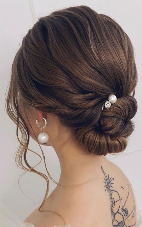 Updo Hairstyles for Your Stylish Looks in 2021 : Chic Updo Elegant Updo With Braid, Updos For Medium Length Hair Formal, Ball Hairstyles For Medium Length Hair, Casual Wedding Guest Hair, Hair Ideas For Prom Updos, Black Hair Updo Hairstyles Wedding, Casual Updos For Medium Length Hair, Ball Updo, Formal Updos For Medium Length Hair