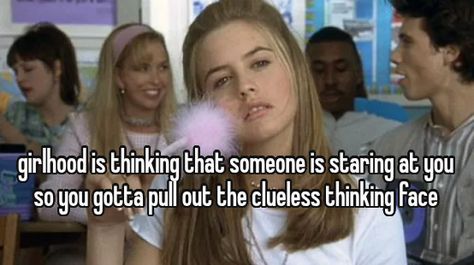 #girlhood
#whisper
#real
#cher
#clueless Girlhood Whisper, Cher Clueless, Staring At You, Clueless, Pins