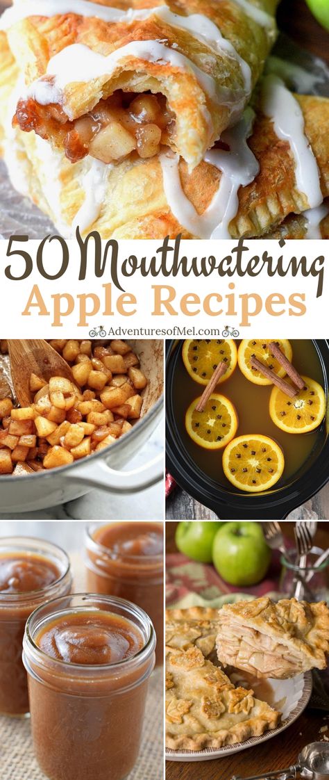 What to do with apples! 50 of the most mouthwatering apple recipes, including desserts, Crockpot recipes, preserving and canning, and more delicious ideas! #adventuresofmel #applerecipes #appledesserts #preservingapples #apples #fallrecipes #canningapples #applerecipeideas Home Grown Apple Recipes, Apple Preservation Recipes, Evercrisp Apple Recipes, What To Do With Apples From Tree, Apple Preservation, What To Do With Apples, Desserts Crockpot, Apple Crockpot Recipes, Preserving Apples