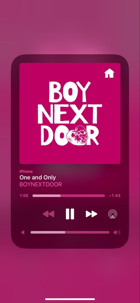 Boy Next Door, Pop Albums, Room Posters, Kpop Aesthetic, Next Door, One And Only, Songs, Iphone, Music