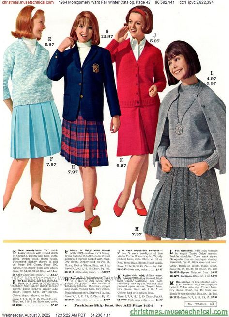 Fashion Ads, Time Clothes, 60s And 70s Fashion, Retro Housewife, Sixties Fashion, Montgomery Ward, 1960s Fashion, 60s Fashion, 50s Fashion