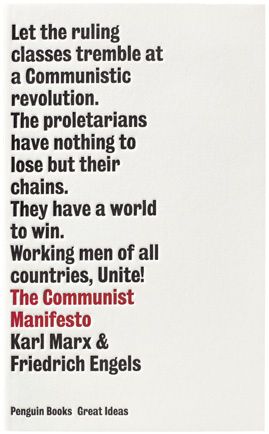 Communist Manifesto #cover #editorial #book Manifesto Quotes, Ernst Hemingway, Communist Manifesto, Literary Theory, Penguin Book, Great Thinkers, Award Winning Books, Design Editorial, Karl Marx