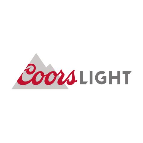 Coors Light logo vector free download - Seelogo.net Coors Logo, Coors Light Logo, Beer Logo Design, Light Logo, Master Brand, Online Logo Design, Beer Logo, Pong Table, Brand Logos