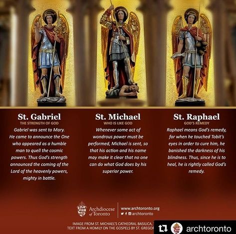 Feast Of Archangels Quotes, Archangels Feast Day, Feast Of The Archangels, All Archangels, Catholic Theology, St Gabriel, The Archangels, 12 Apostles, Catholic Beliefs