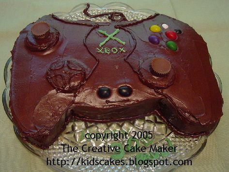 Game Cakes For Boys, Video Game Cakes For Boys, Game Cake Ideas, Game Controller Cake, Video Game Cake, Controller Cake, Xbox Cake, Video Game Cakes, Special Birthday Cakes